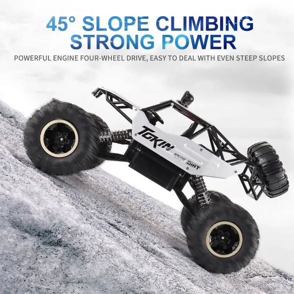 Oike RC Car - Off Road Rock Climbing Toy - 37CM Black 2Battery product image