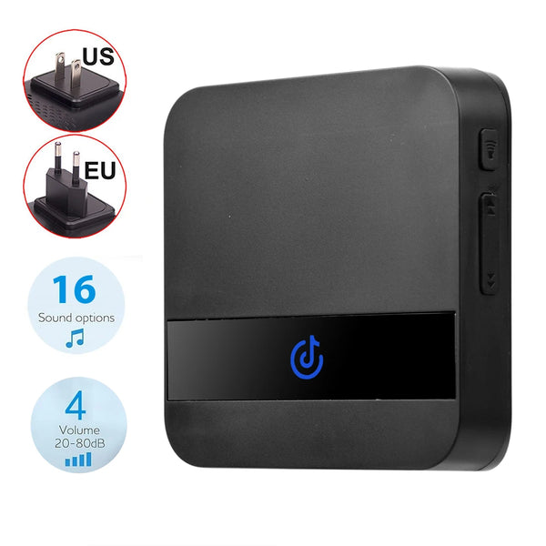 AC 110-220V RF 433Mhz Smart Indoor Doorbell Wireless WiFi Door Bell Ring for Video Doorphone by stepyours.com
