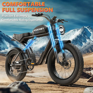 Kickwey Pro Fat Tire Ebike — product view 4