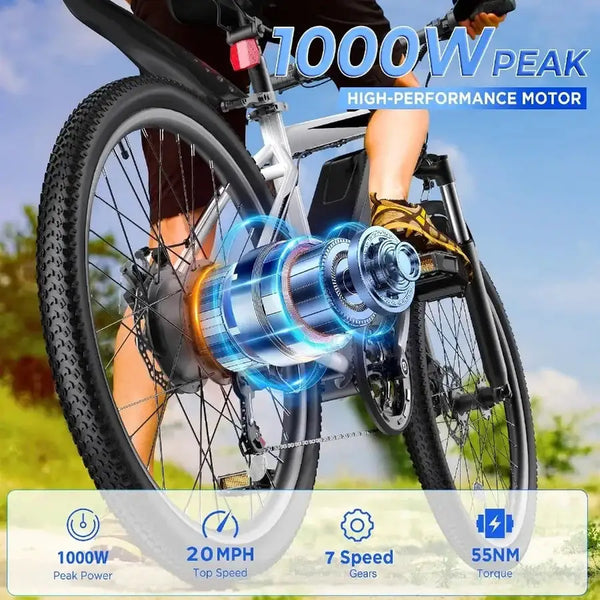 High Power Electric Mountain Bike — product image 2