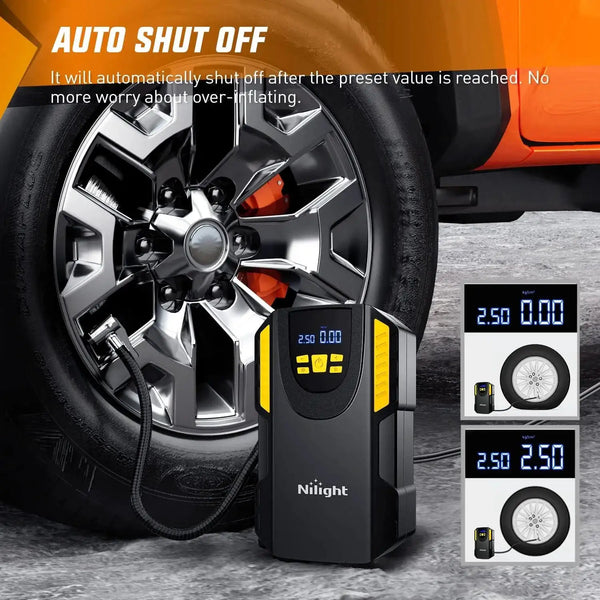 Compact Auto Car Air Pump — product view 3