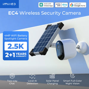Imilab EC4 Outdoor Security Camera 2.5K Battery Powered Color Night Vision - stepyours.com