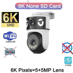 DIFANG 20MP Outdoor Security Camera With 10x Zoom And Auto Tracking - stepyours.com