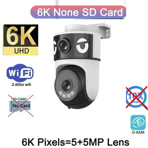 DIFANG 20MP Outdoor Security Camera With 10x Zoom And Auto Tracking - stepyours.com