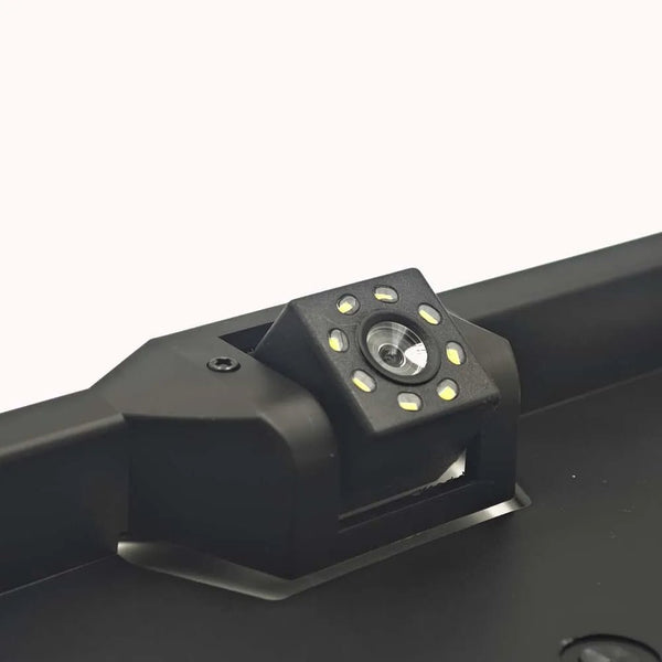 4 8 12 LED European License Plate Rearview Camera Frame Night Vision For Truck - stepyours.com