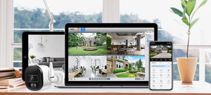 TPTEK 3MP WiFi Outdoor Bullet Camera - AI Human Detection, IP66 Weatherproof - stepyours.com