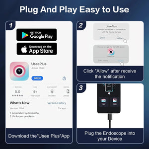 5.5 To 8mm Endoscope For Android And iPhone Real Time Boroscope Tight Spaces - stepyours.com