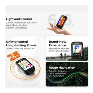 iGPSPORT Wireless GPS Computer — product view 3