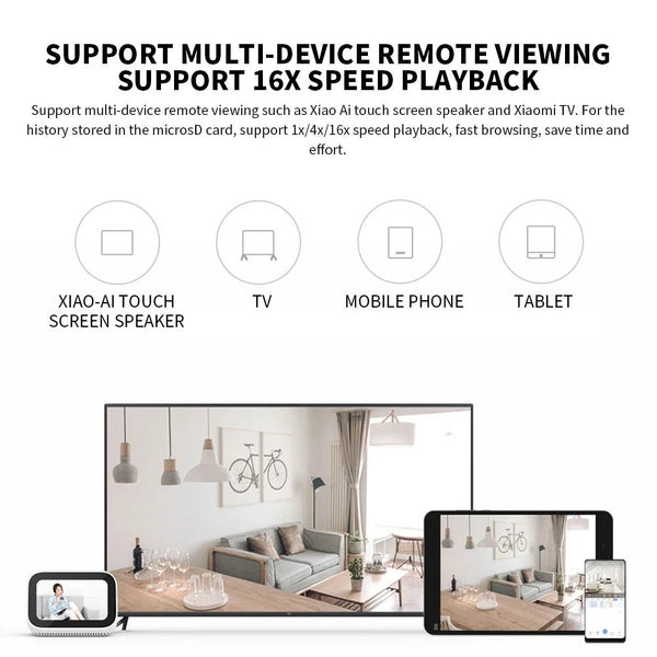 Xiaomi 360 Degree PTZ 2K AI Security Camera AI Human Detection Night Vision - stepyours.com