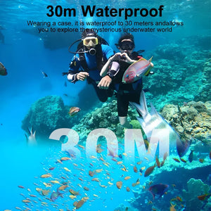 Ourlife MTR60 Action Cam 2.0 Touch Screen EIS 170 Degree Waterproof 30M WiFi - stepyours.com