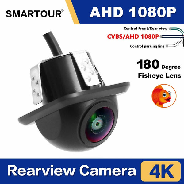 Smartour Car Rear View Camera 1080P Night Vision Waterproof 170 Degree Fish Eye - stepyours.com