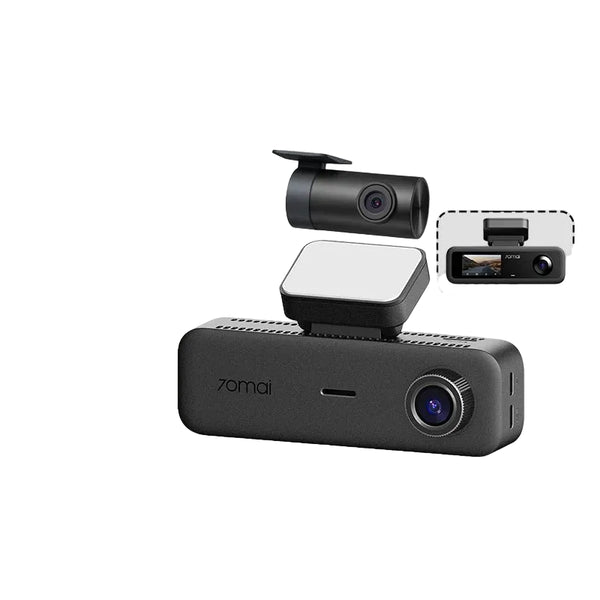 70mai T800e 3 Channel Dash Cam 4K Front 1080p Rear And Interior HDR GPS WiFi 6 - stepyours.com
