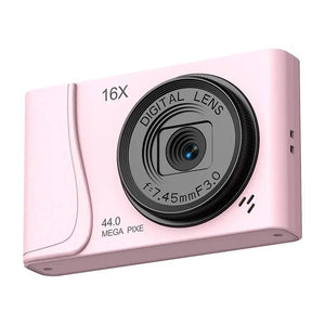4K Digital Camera For Kids And Beginners 24MP Camcorder Auto Focus 16x Zoom - stepyours.com