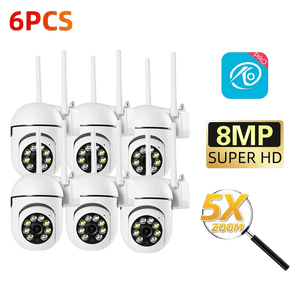 OKam Pro Indoor 8MP WiFi IP Camera - Smart Tracking And 355 Degree Pan - stepyours.com