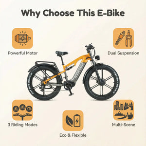 Premium Off Road Electric Bike — product view 4