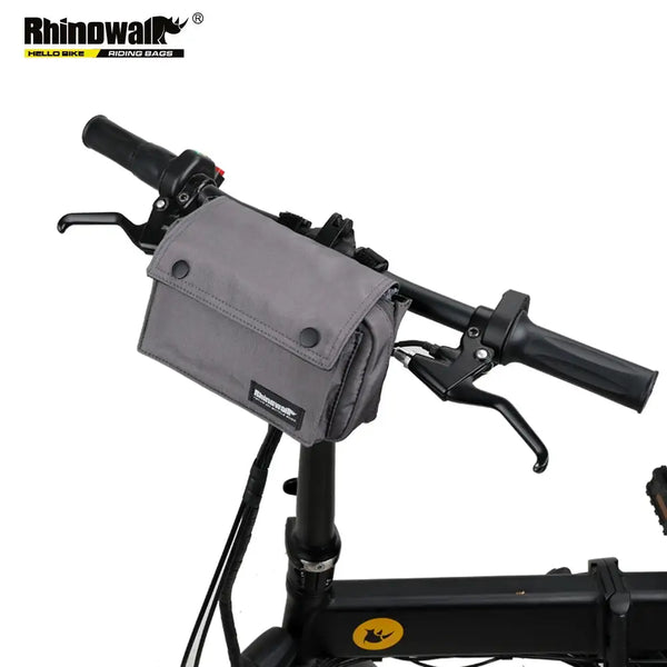 Rhinowalk Bike Handlebar Bicycle Bags Multifunctional Bike Cycling Front Basket Frame Tube Phone Holder Shoulder Bike Bag