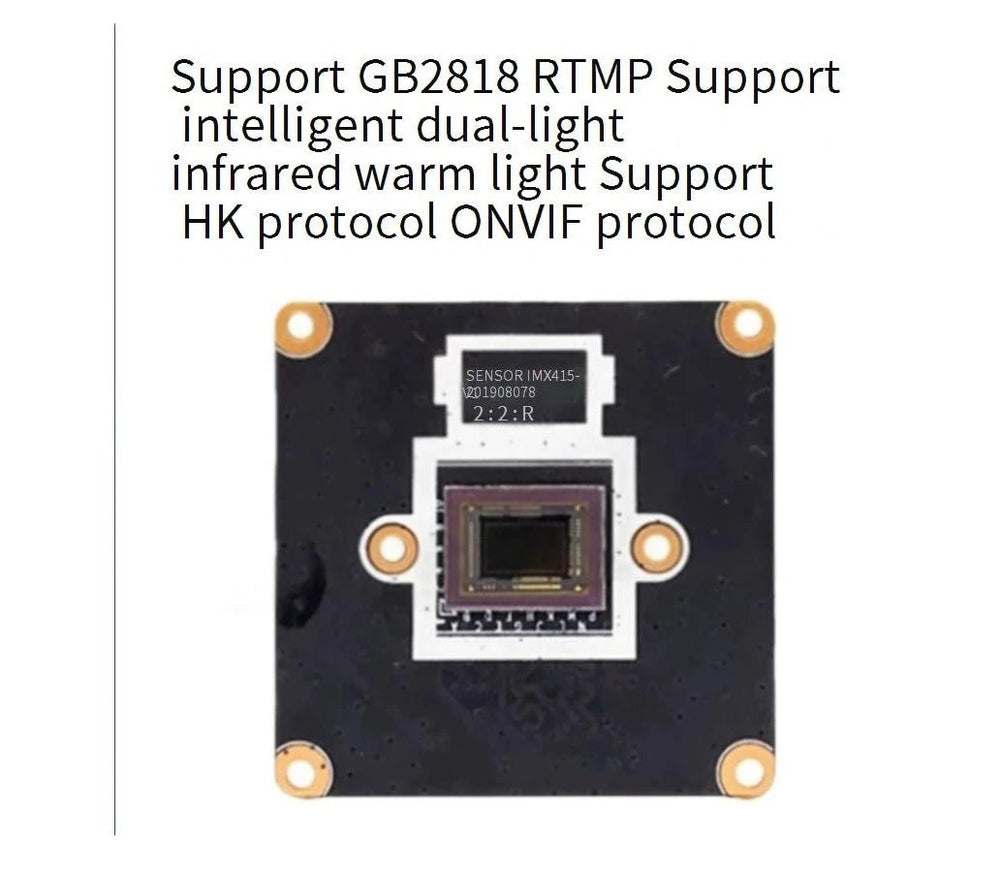 IMX415 8MP StarLight FPV CCTV IP Camera 4K H265 RTSP Module Board - stepyours.com