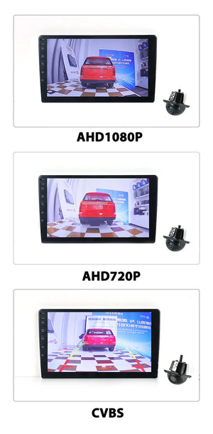 IP68 Waterproof 180 Degree Auto Parking Assist Rear View Camera 1080P AHD - stepyours.com