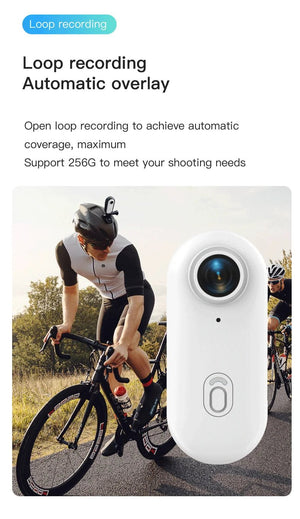 4K Mini WiFi Magnetic POV Action Camera for Sports Waterproof Helmet Cam - stepyours.com