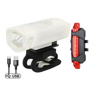 Bike Light Set - Easy Install USB Waterproof — product view 7