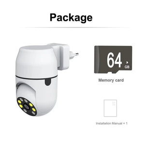 Tuya PTZ IP Camera - Auto Tracking And Color Night Vision Security Add Hooks - stepyours.com
