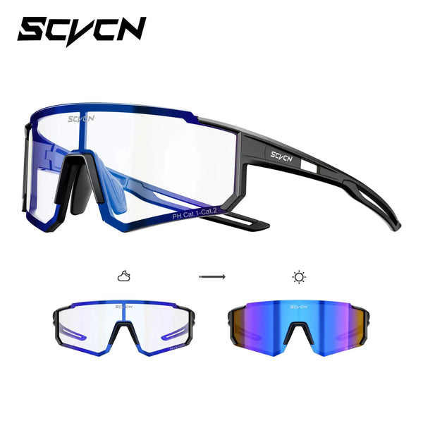 Photochromic Cycling Sunglasses — product view 16