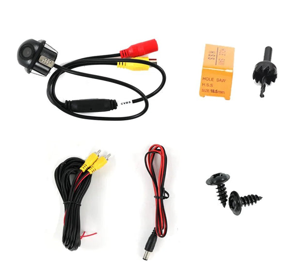 IP68 Waterproof 180 Degree Auto Parking Assist Rear View Camera 1080P AHD - stepyours.com