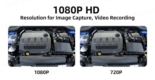 Industrial Endoscope Camera 2.4 Inch IPS LCD 1080P IP67 Waterproof Borescope - stepyours.com