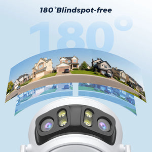 BESDER 15MP WiFi Outdoor PTZ Camera With Auto Tracking 5X Digital Zoom CCTV - stepyours.com