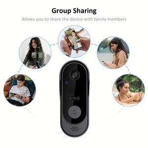 Tuya WIFI Camera Doorbell HD Video Intercom Outdoor Wireless Waterproof Door Bell Security Protection IR Night Vision Smart Home by stepyours.com