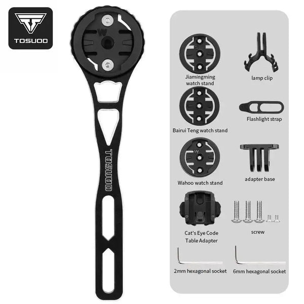 TOSUOD Bicycle Front Light 1500 Lumens 4800mAh Bike Light Splash Resistant Water USB Charging Cycling Lamp Accessories