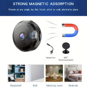 Wireless Mini WiFi Security Camera Night Vision Motion Detection And App Control by stepyours.com