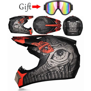 Orz Motocross Off Road Helmet — product view 22