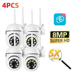 OKam Pro Indoor 8MP WiFi IP Camera - Smart Tracking And 355 Degree Pan - stepyours.com