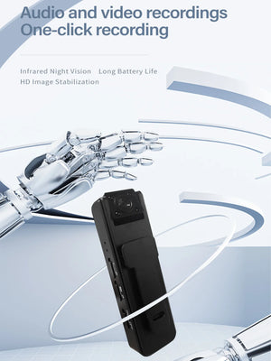 HD Smart Pen Camera With Rotating Lens Night Vision Portable - stepyours.com