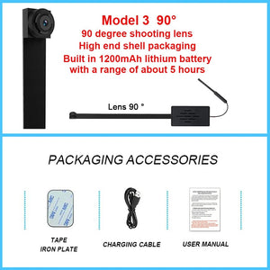 4K DIY Wireless WiFi Camera - 1080P HD Remote Viewing via Smartphone App Hooks - stepyours.com