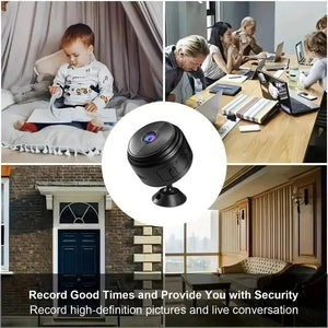 A9 HD WiFi Smart Monitor Indoor Security Camera - 720p Real Time View.Add Hooks - stepyours.com