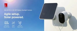 Imilab EC4 Outdoor Security Camera 2.5K Battery Powered Color Night Vision - stepyours.com