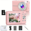 Kids Digital Camera Camcorder 16x Zoom 1080P 44MP for Beginners - stepyours.com