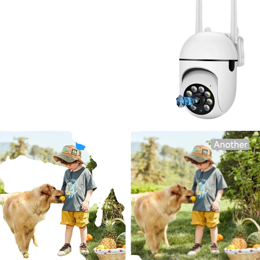 OKam Pro Indoor 8MP WiFi IP Camera - Smart Tracking And 355 Degree Pan - stepyours.com