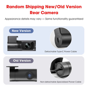 DDPAI N1 Dash Cam Dual Front and Rear 1296P Night Vision Car DVR App Control - stepyours.com