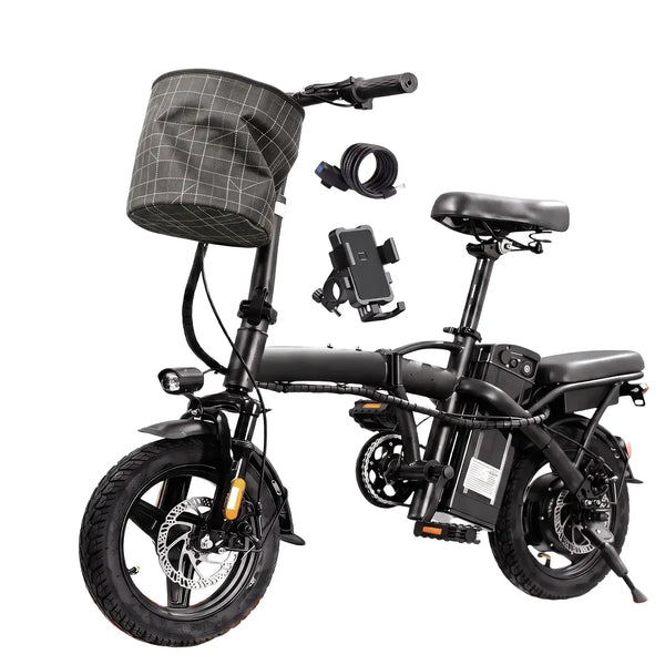 Hezzo Folding Electric Bike — product view 1