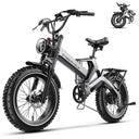 Cybervelo Fat Tire Foldable Ebike — product view 12