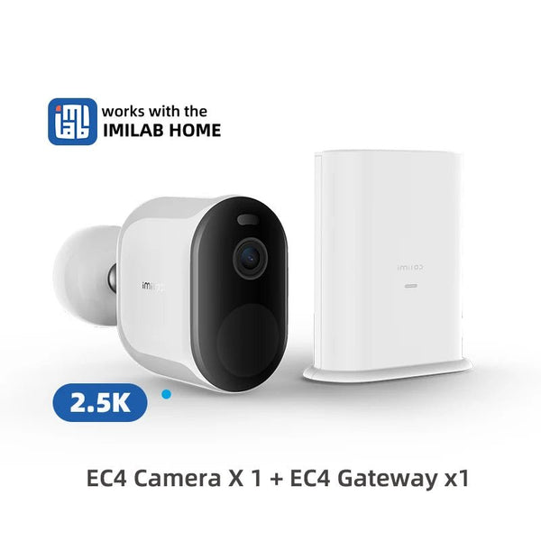 Imilab EC4 Outdoor Security Camera 2.5K Battery Powered Color Night Vision - stepyours.com