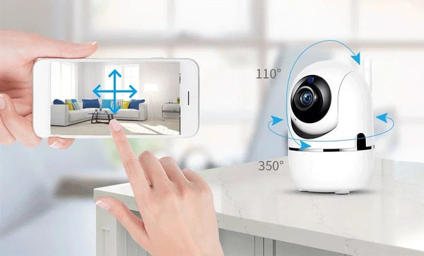 YCC365 Plus IP Camera Wireless Auto Tracking Night Vision 3MP Indoor Security - stepyours.com