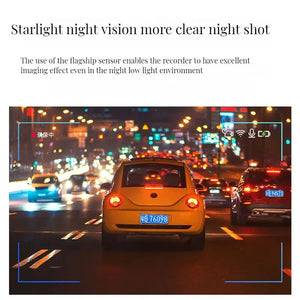 CZSKY 2K 1440P WiFi Dash Cam Car DVR Night Vision WDR Voice Control Parking Mode - stepyours.com
