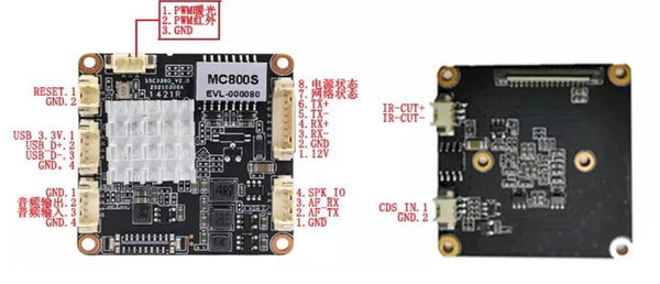 IMX415 8MP StarLight FPV CCTV IP Camera 4K H265 RTSP Module Board - stepyours.com