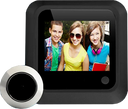 2.4’ Hidden Peephole 120° Intelligent Digital Door Viewer Monitor Take Picture Anti Cat Eye Peek Camera 240*320 visual doorbell by stepyours.com