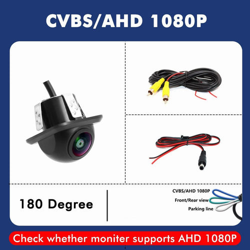 Smartour Car Rear View Camera 1080P Night Vision Waterproof 170 Degree Fish Eye - stepyours.com