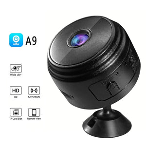A9 HD WiFi Smart Monitor Indoor Security Camera - 720p Real Time View.Add Hooks - stepyours.com